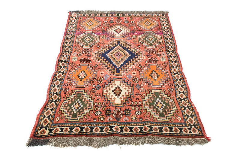 Ghashghai Teppich 100x144cm - Perserteppich - rot