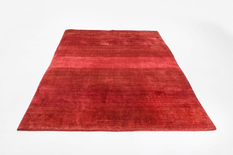 Wollteppich 140x202cm - mehrfarbig