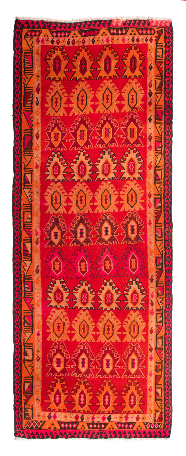 Kelim Teppich Old 155x395cm - mehrfarbig
