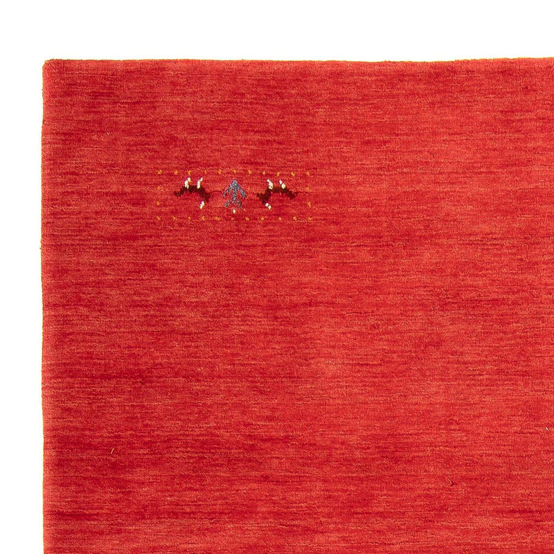 Loribaft Loom Teppich 170x240cm - Wollteppich - dunkelrot