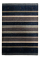 Loribaft Loom Teppich 172x240cm - Wollteppich - dunkelblau