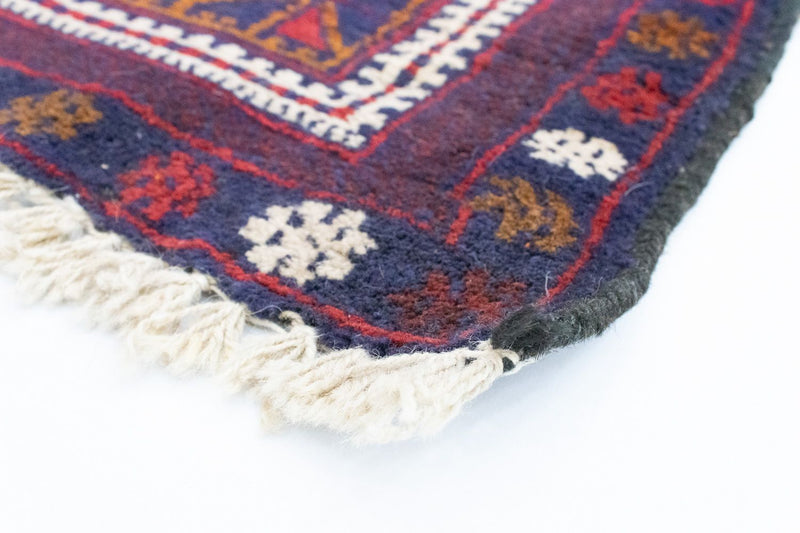 Belutsch Teppich 84x137cm - Orientteppich - braun