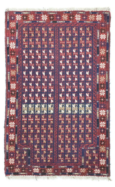 Belutsch Teppich 82x136cm - Orientteppich - braun