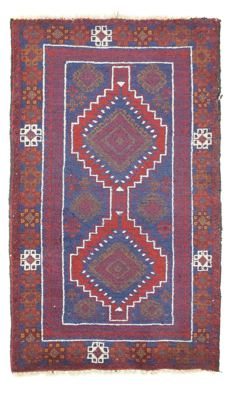 Belutsch Teppich 79x138cm - Orientteppich - rot