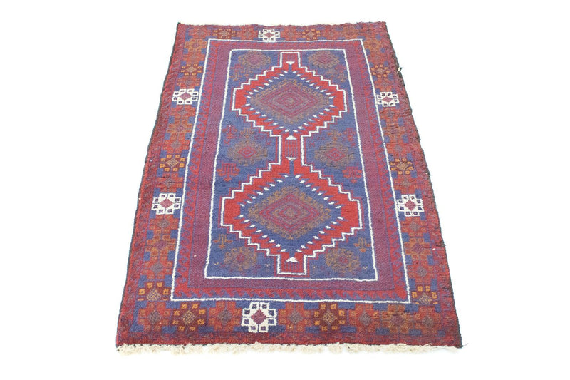 Belutsch Teppich 79x138cm - Orientteppich - rot