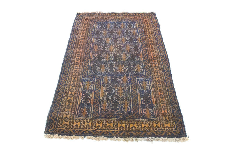 Belutsch Teppich 81x138cm - Orientteppich - blau