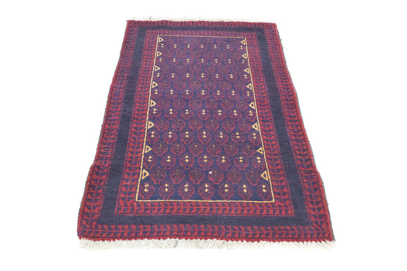 Belutsch Teppich 81x131cm - Orientteppich - blau