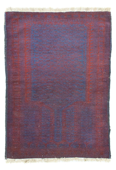 Belutsch Teppich 82x138cm - Orientteppich - blau