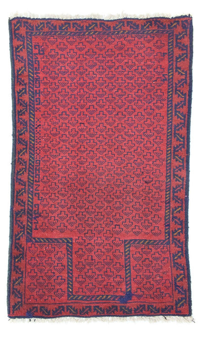 Belutsch Teppich 75x129cm - Orientteppich - rot