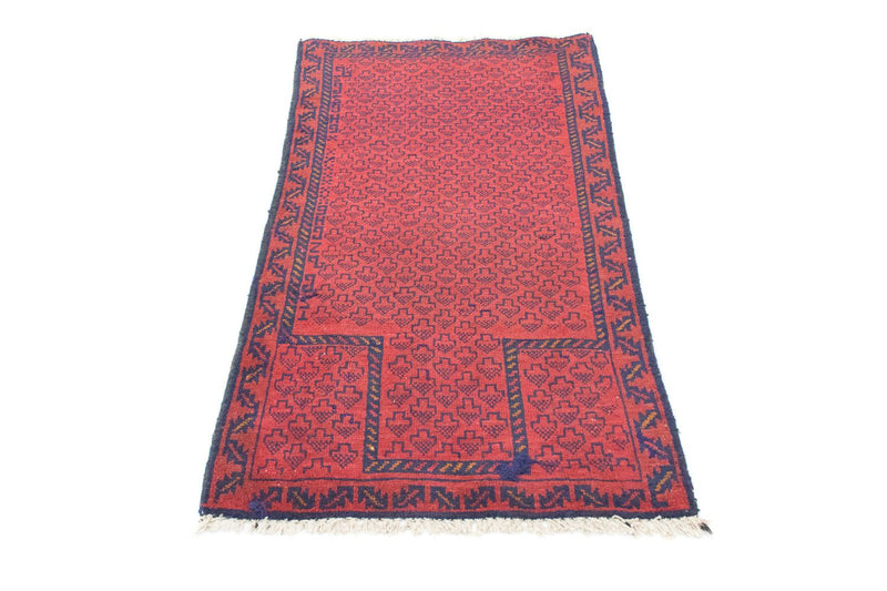 Belutsch Teppich 75x129cm - Orientteppich - rot