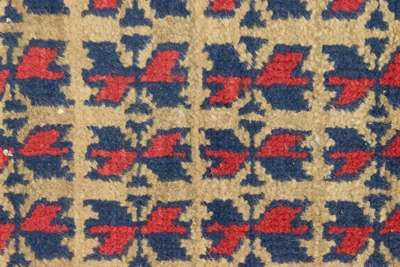 Belutsch Teppich 74x117cm - Orientteppich - rot