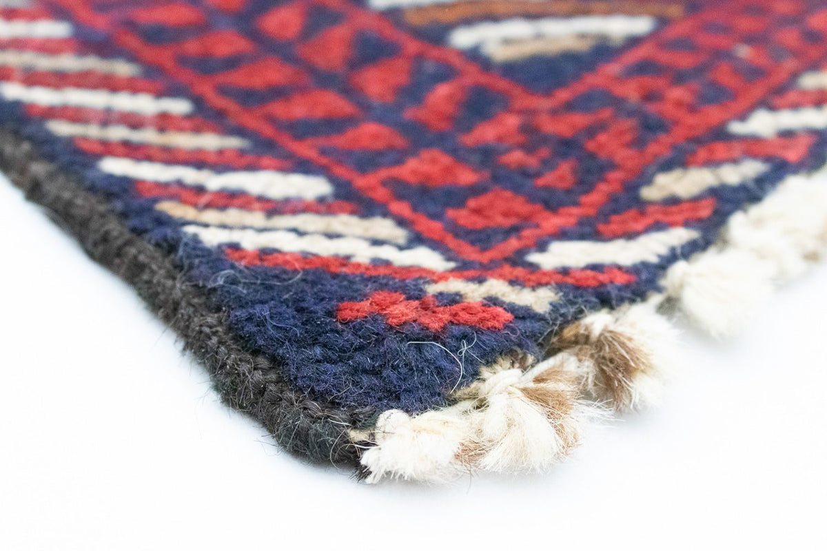 Belutsch Teppich 74x117cm - Orientteppich - rot