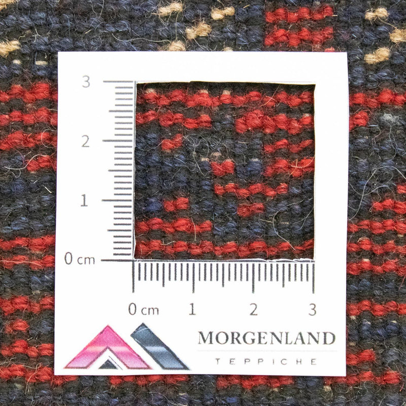 Belutsch Teppich 77x124cm - Orientteppich - blau