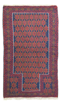 Belutsch Teppich 78x132cm - Orientteppich - blau – product image