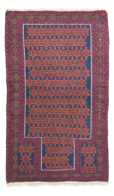 Belutsch Teppich 78x132cm - Orientteppich - blau