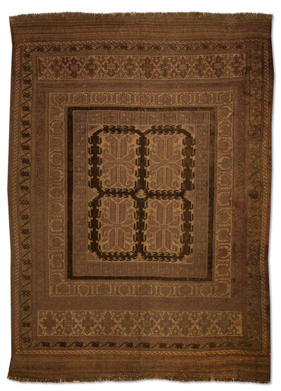Kelim Teppich Old 182x276cm - braun