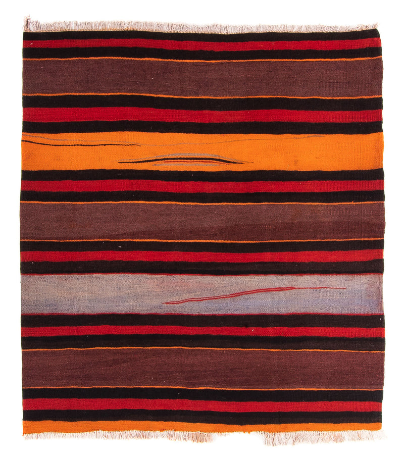 Kelim Teppich Old 140x145cm - mehrfarbig