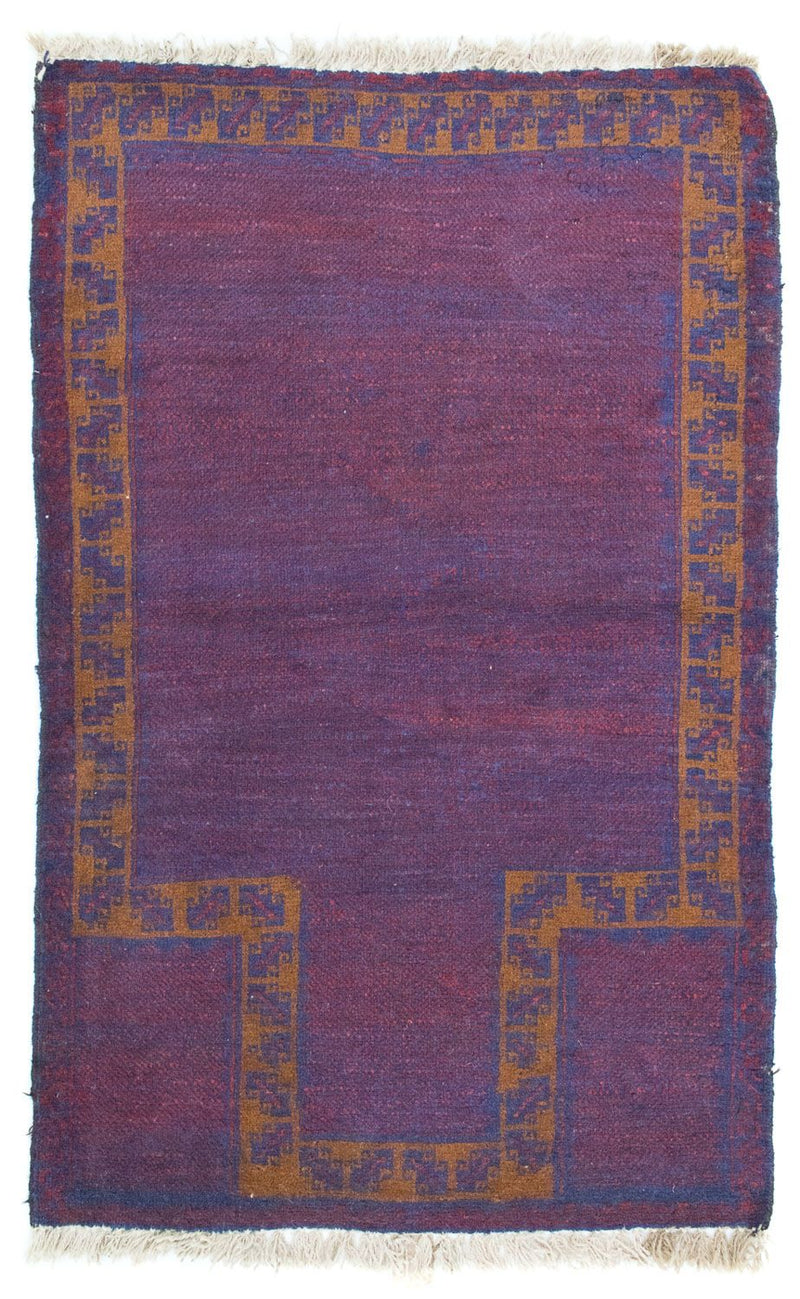 Belutsch Teppich 82x131cm - Orientteppich - lila