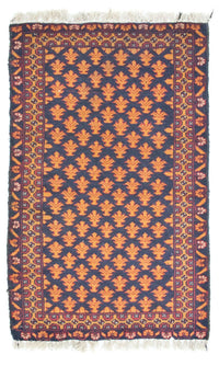Belutsch Teppich 80x133cm - Orientteppich - blau – product image