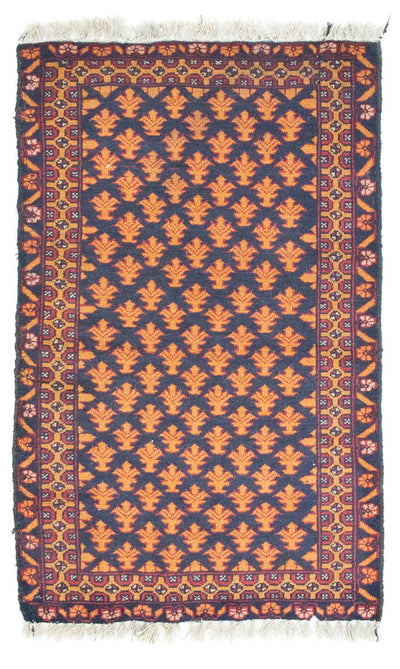 Belutsch Teppich 80x133cm - Orientteppich - blau