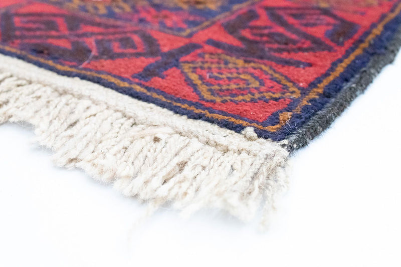 Belutsch Teppich 84x128cm - Orientteppich - rot
