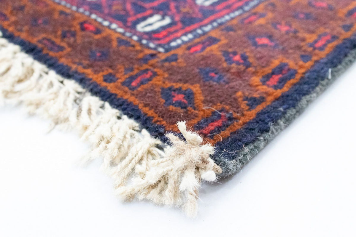 Belutsch Teppich 82x133cm - Orientteppich - blau