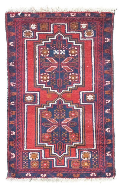 Belutsch Teppich 80x137cm - Orientteppich - rot