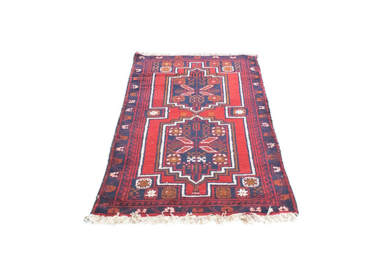 Belutsch Teppich 80x137cm - Orientteppich - rot