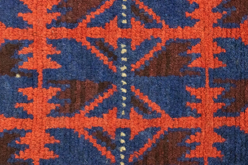 Belutsch Teppich 84x137cm - Orientteppich - blau