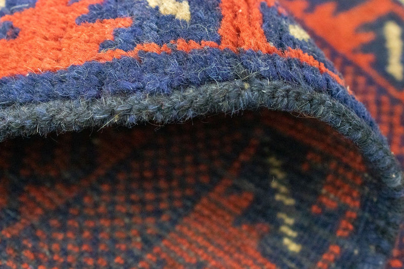 Belutsch Teppich 84x137cm - Orientteppich - blau
