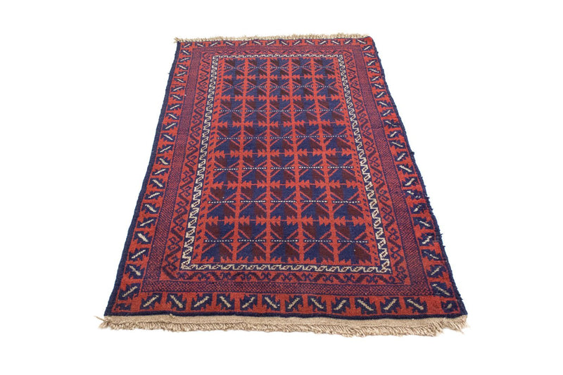 Belutsch Teppich 84x137cm - Orientteppich - blau