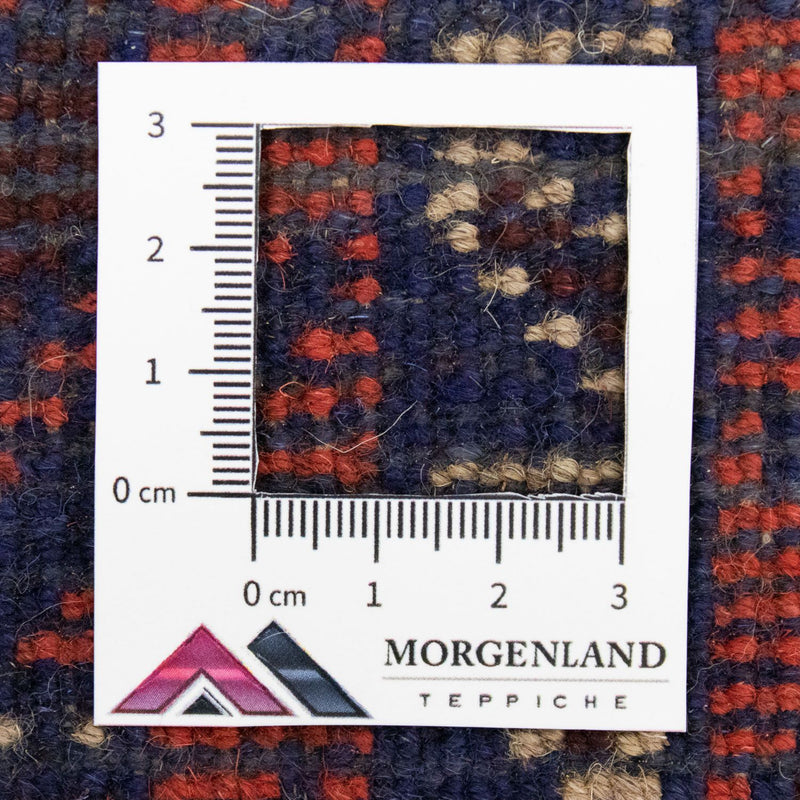 Belutsch Teppich 84x137cm - Orientteppich - blau