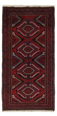 Belutsch Teppich 100x167cm - Orientteppich - rot – product image
