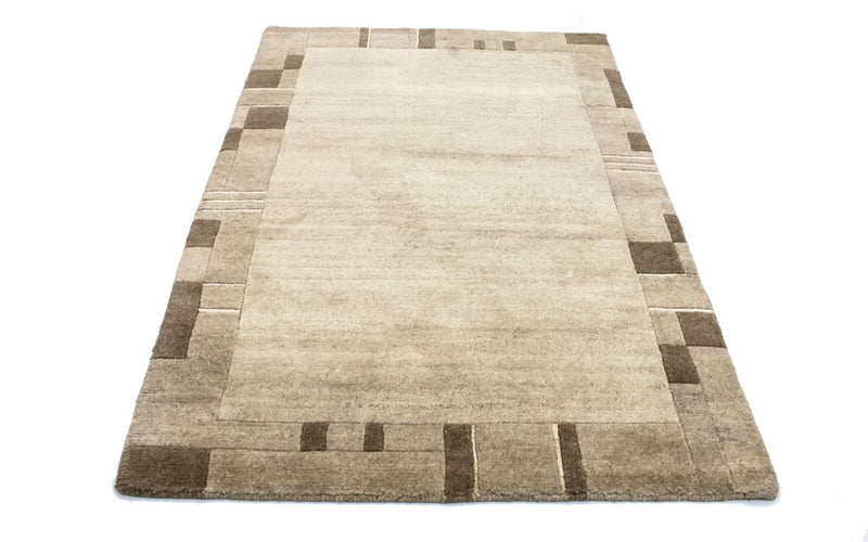 Nepal Teppich 117x179cm - Wollteppich - mehrfarbig