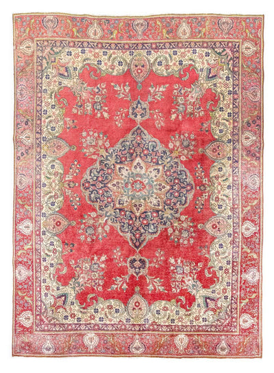 Täbriz Teppich 278x365cm - Perserteppich - rot