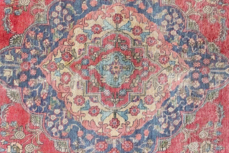 Täbriz Teppich 272x357cm - Perserteppich - rot