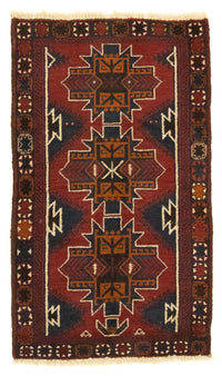 Belutsch Teppich 80x134cm - Orientteppich - rot – product image