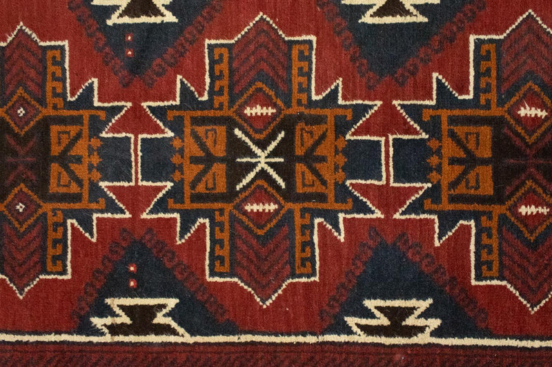 Belutsch Teppich 80x134cm - Orientteppich - rot