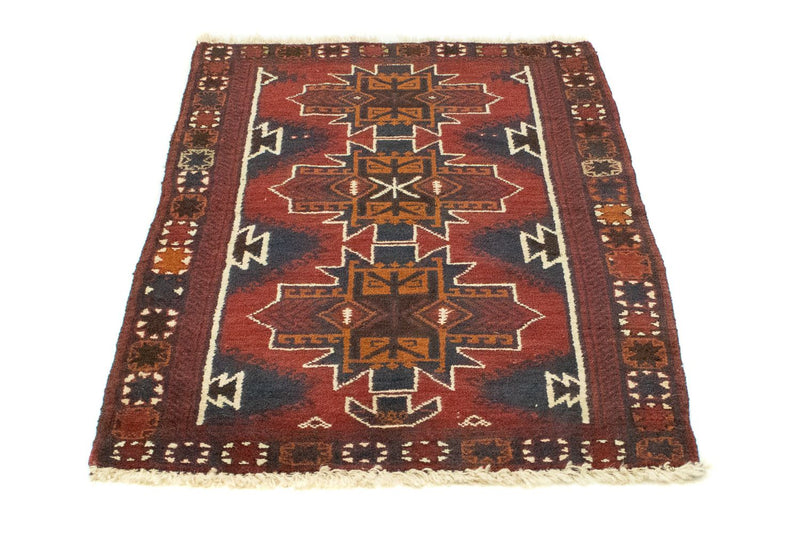 Belutsch Teppich 80x134cm - Orientteppich - rot
