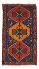 Belutsch Teppich 83x145cm - Orientteppich - blau