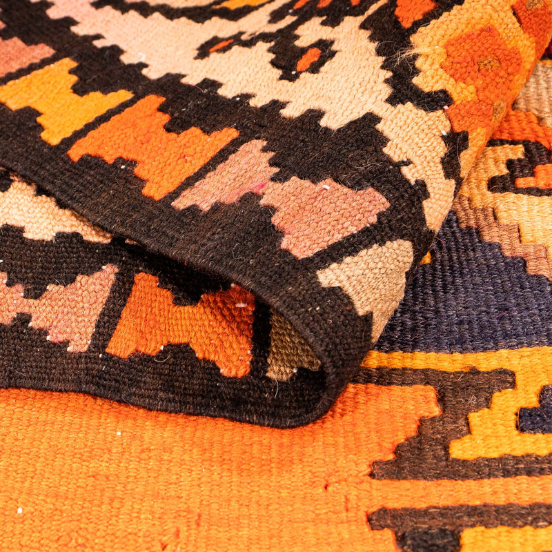 Kelim Teppich Old 140x290cm - mehrfarbig