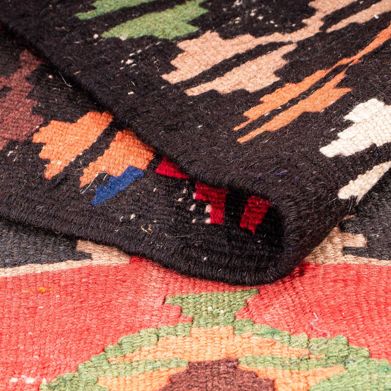 Kelim Teppich Old 137x330cm - mehrfarbig