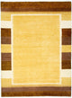 Gabbeh Teppich Indus 174x239cm - Wollteppich - gold