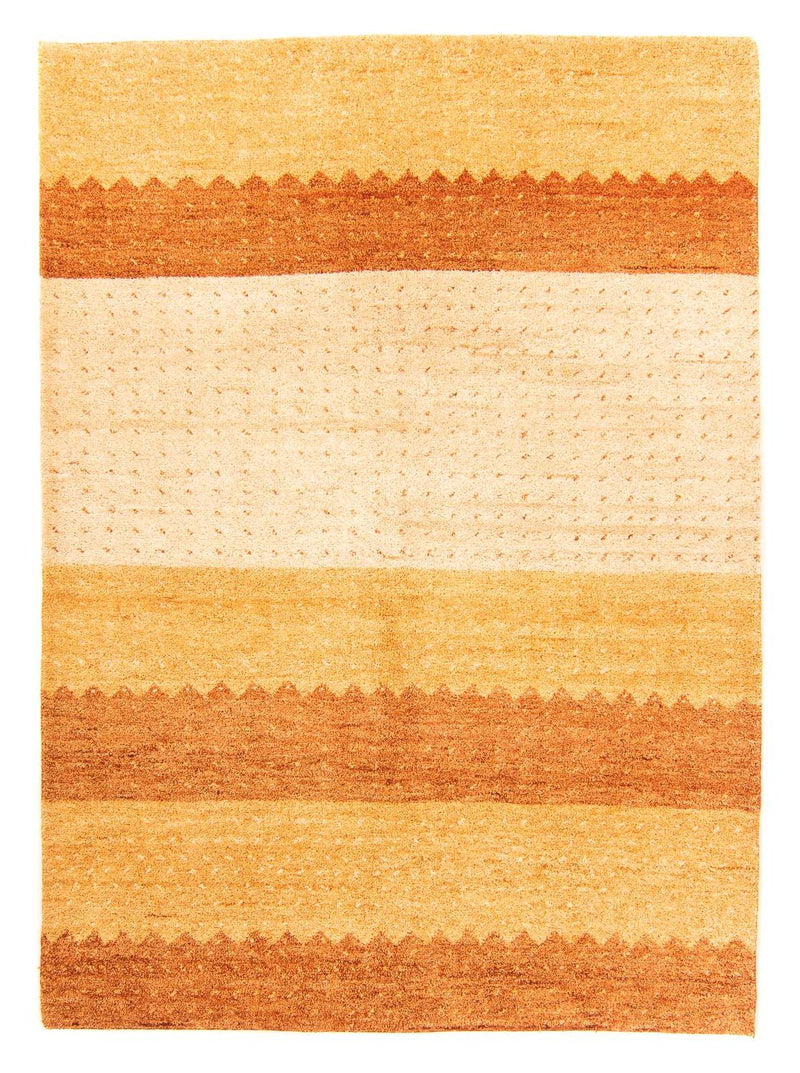 Gabbeh Teppich Indus 142x199cm - Wollteppich - mehrfarbig