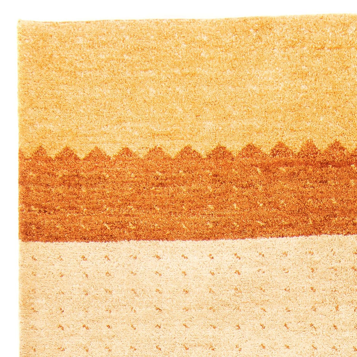 Gabbeh Teppich Indus 142x199cm - Wollteppich - mehrfarbig