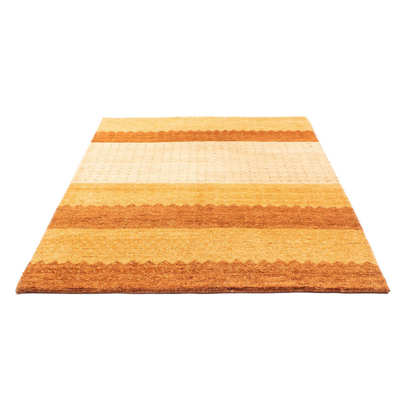 Gabbeh Teppich Indus 142x199cm - Wollteppich - mehrfarbig