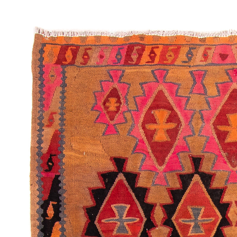 Kelim Teppich Old 145x308cm - mehrfarbig