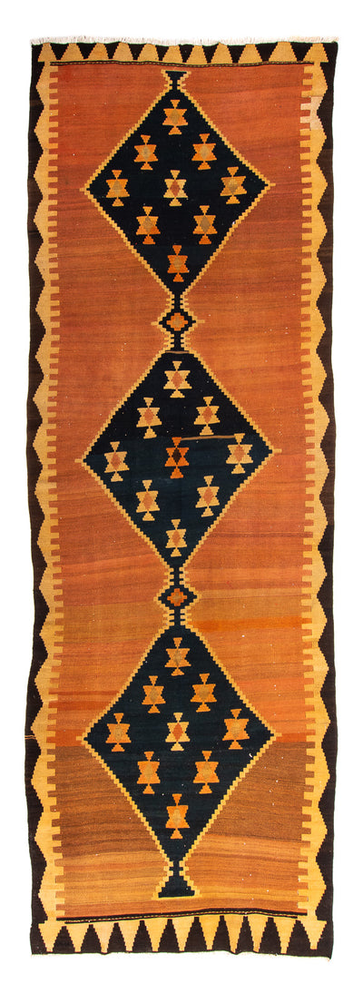 Kelim Teppich Old 124x375cm - mehrfarbig
