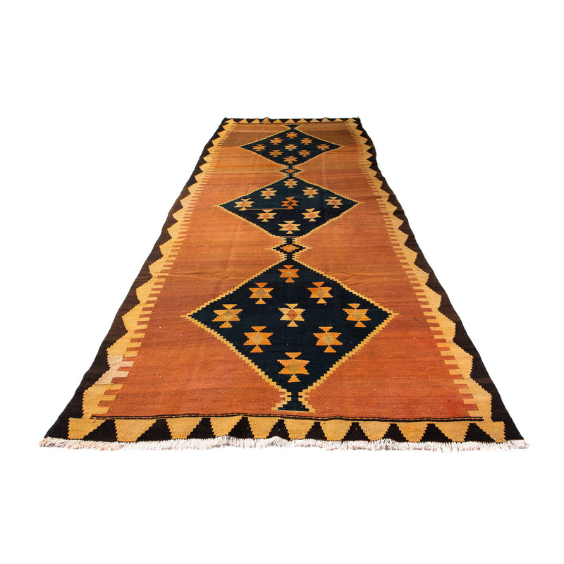 Kelim Teppich Old 124x375cm - mehrfarbig