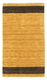 Gabbeh Teppich Softy 93x161cm - Wollteppich - dunkelbeige – product image